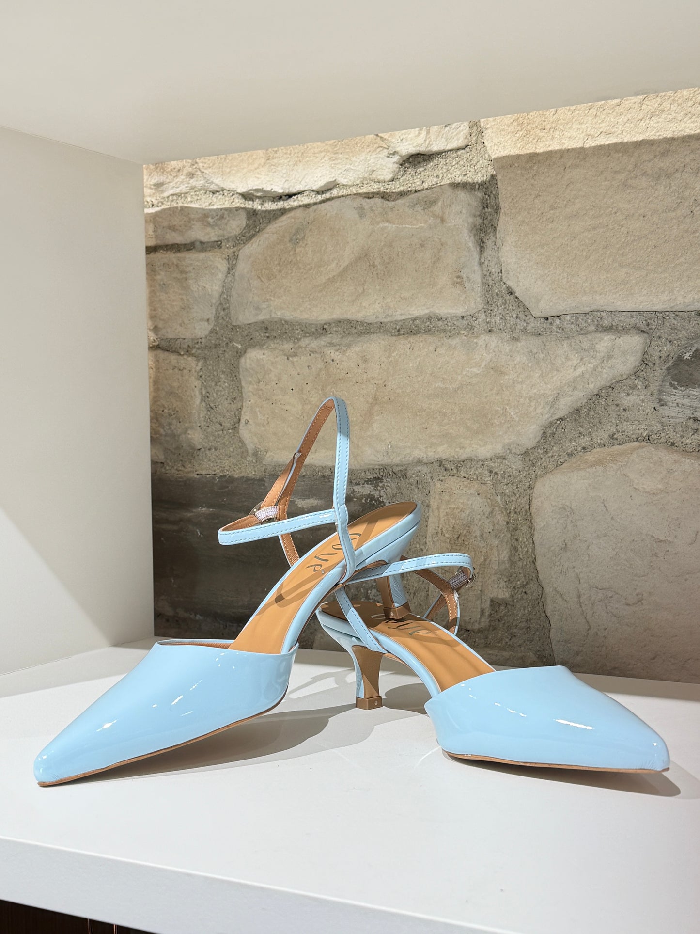 Ovyè Slingback Celeste