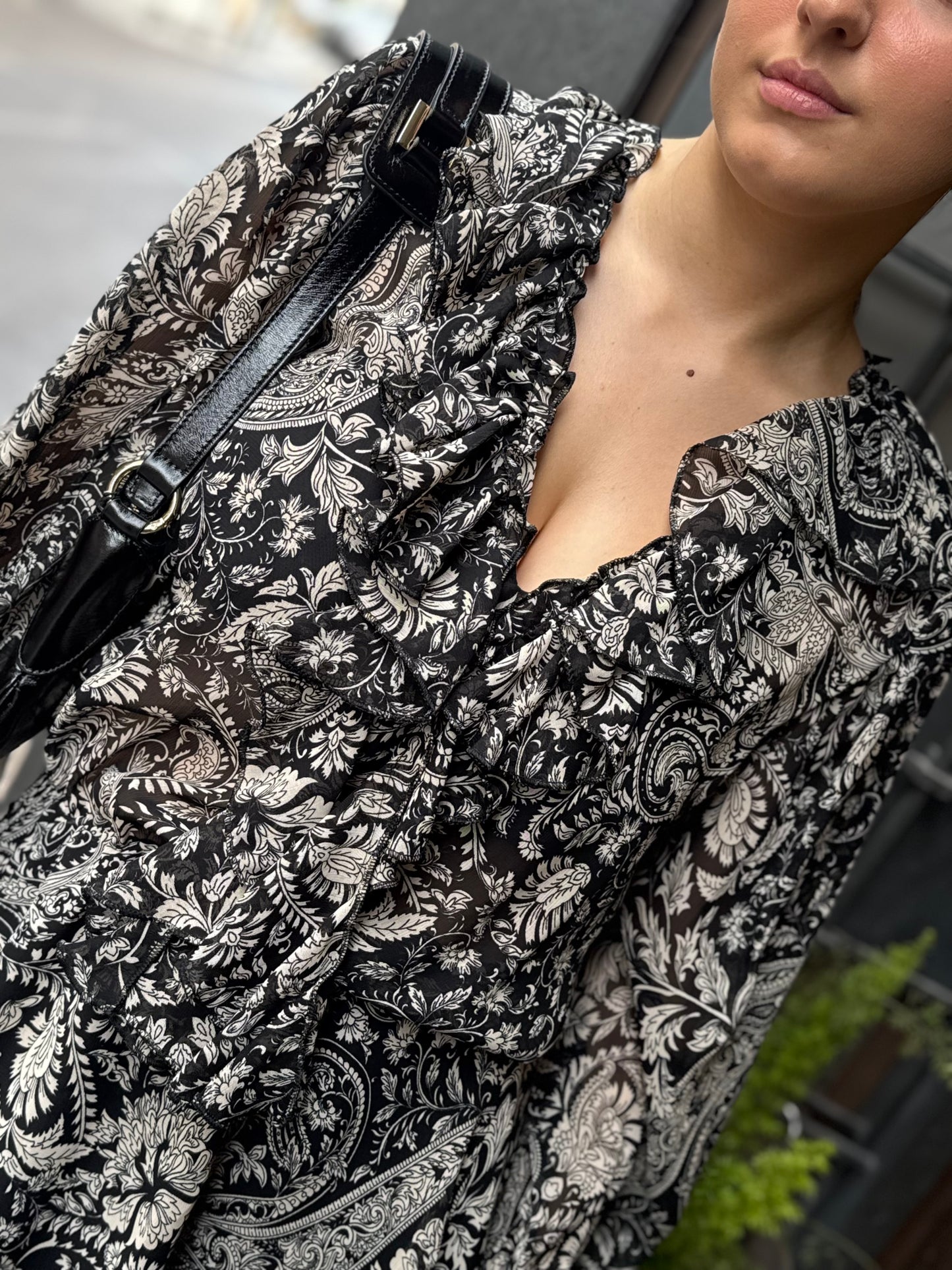 Abito  CORINNE nero/burro