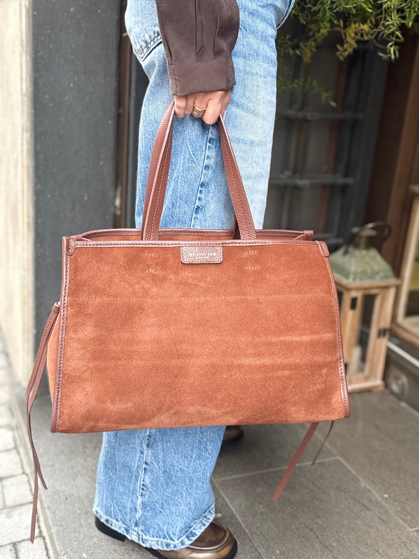 My Best Bag DIVA SUEDE BRUCIATO