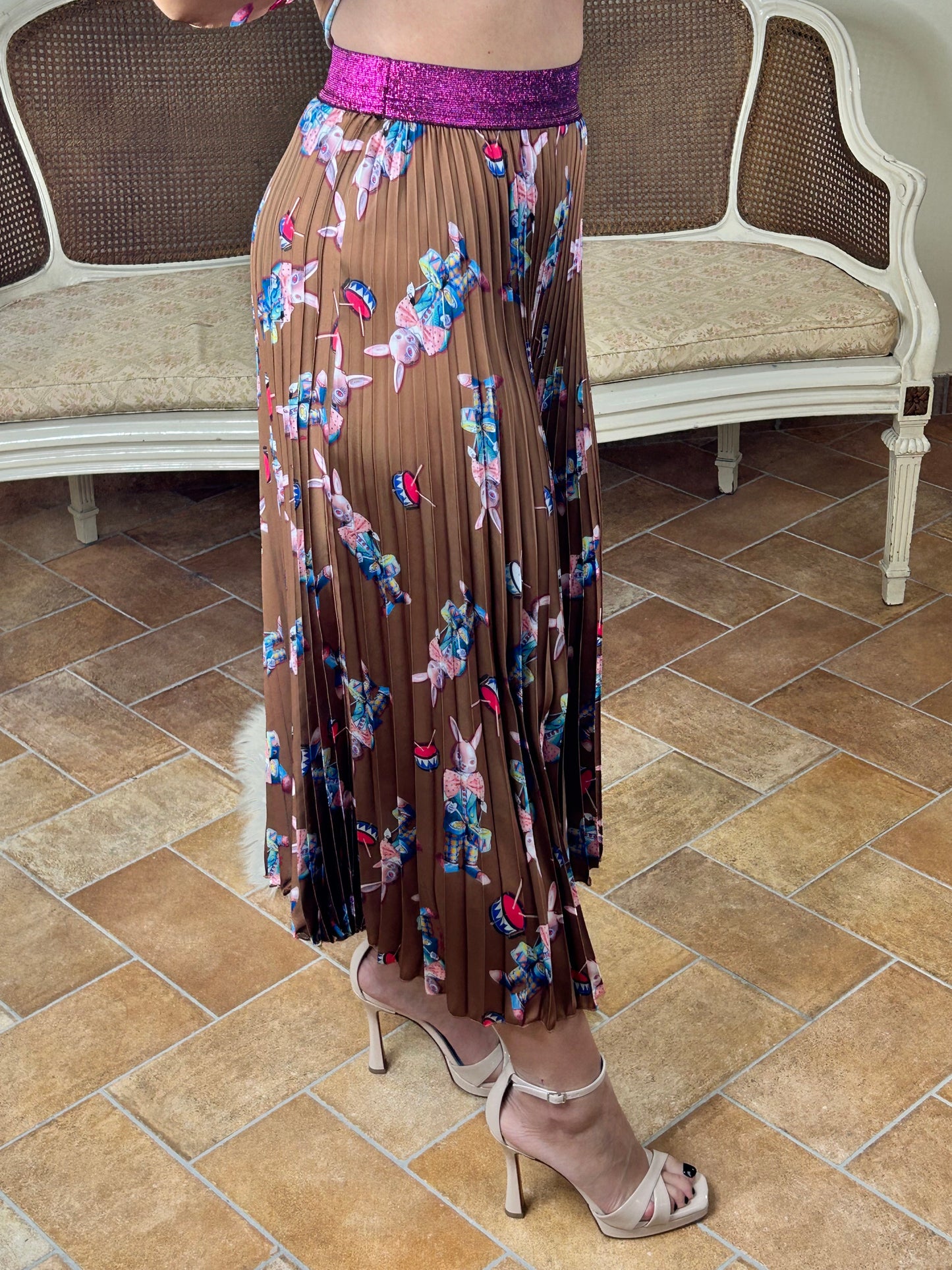 Il Thè delle 5- Gonna Plissè Rabbit