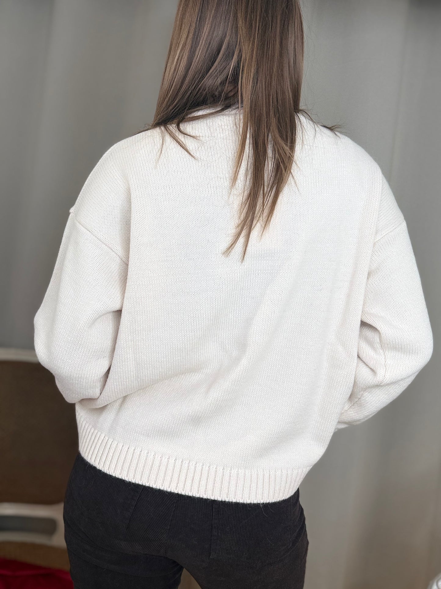 Tensione in Maglia TEDDY PANNA