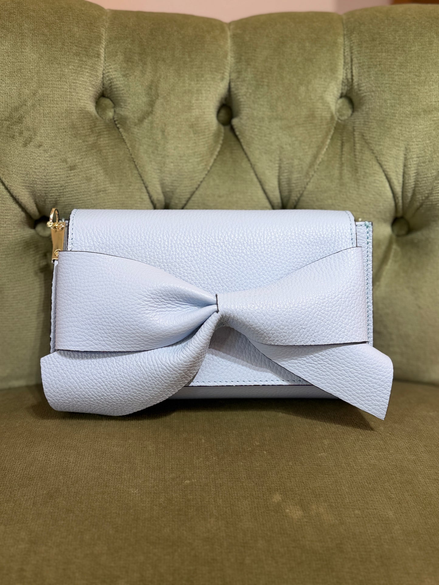 Clutch con fiocco (disponibile in più colori)