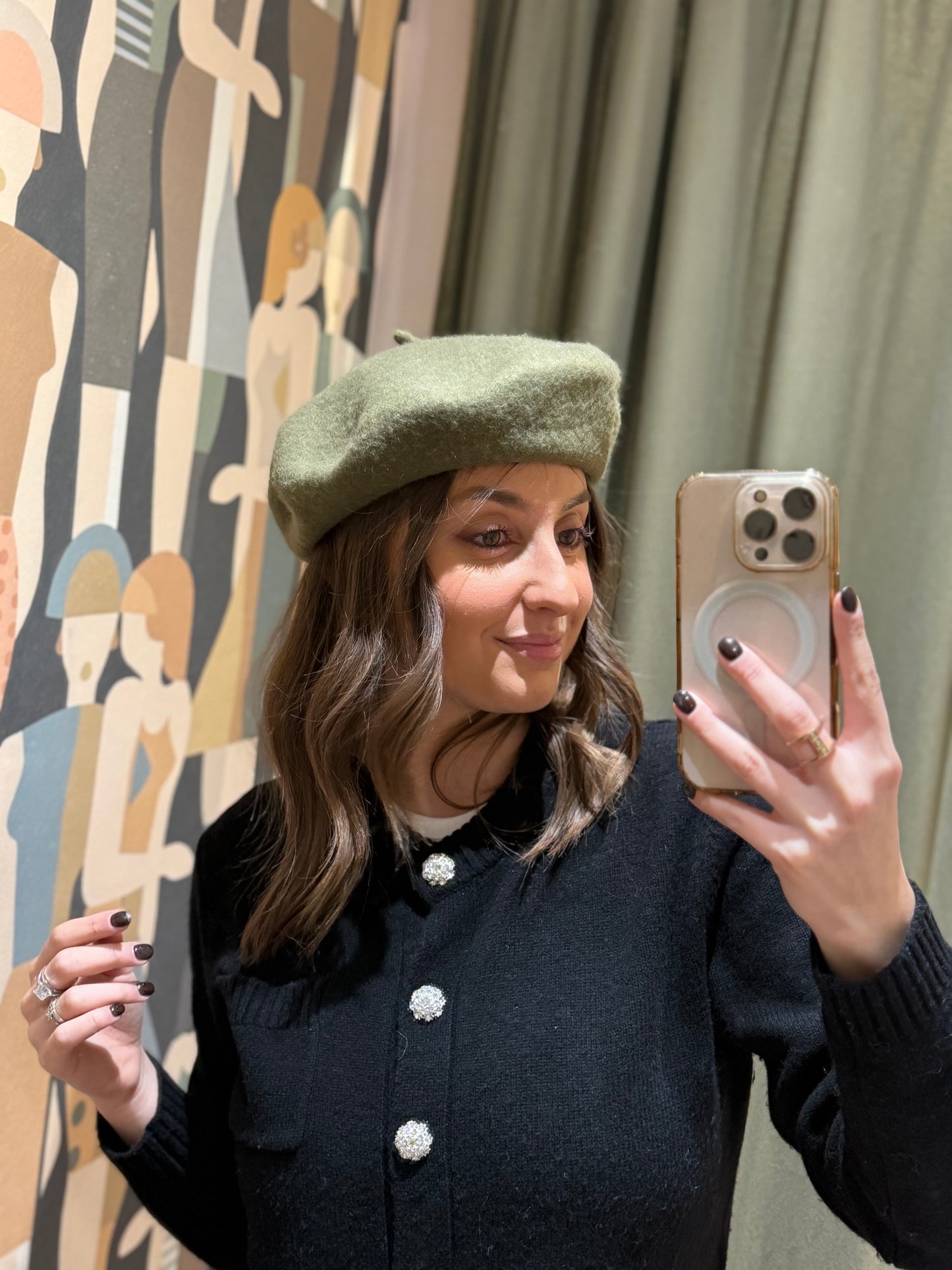 Basco in lana e viscosa (disponibile in più colori)