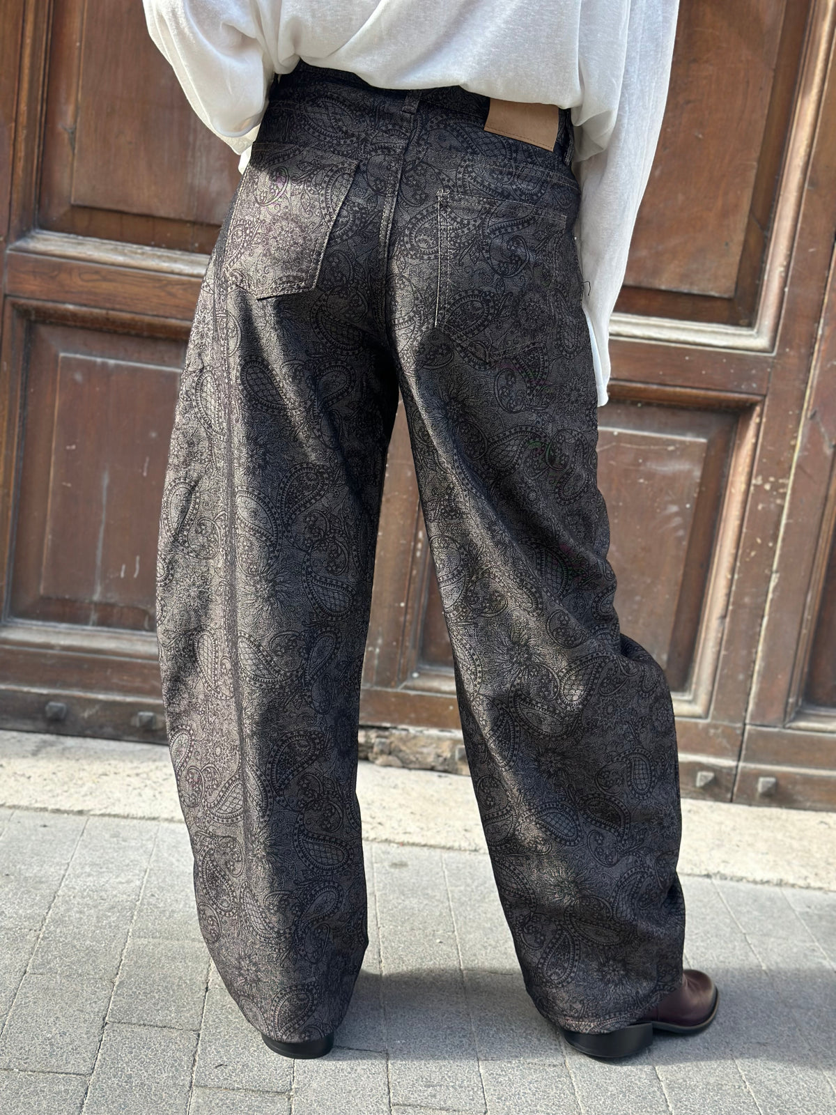 Jeans stampa PEASLY