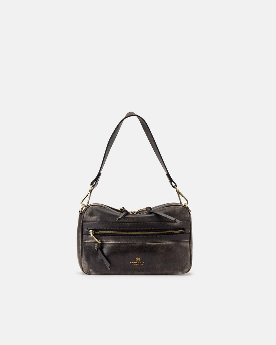 Cuoieria Fiorentina CAMERON CAMERA BAG NERO