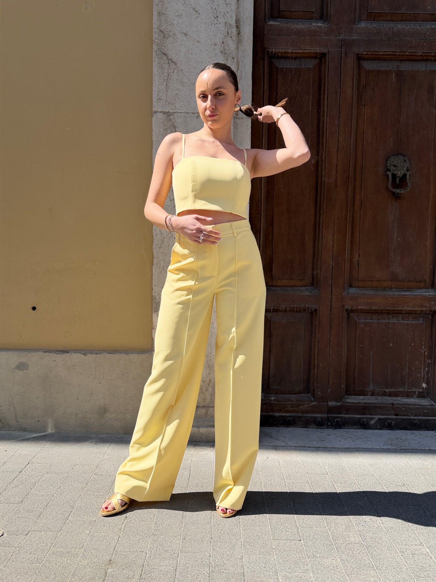 Silence Limited GEORGE PANTS LEMON