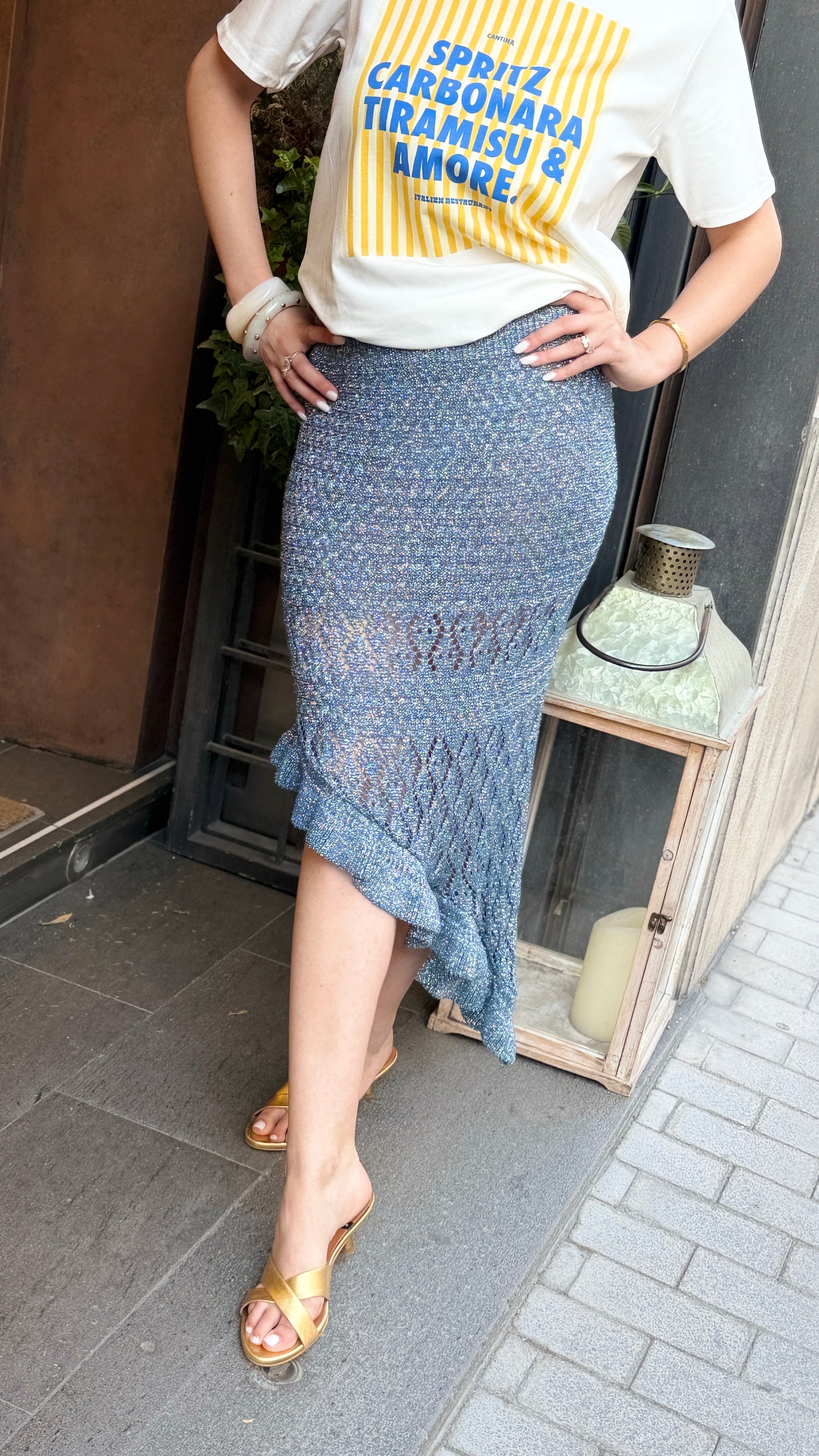 Gonna IBIZA LUREX (Disponibile in più varianti colore)