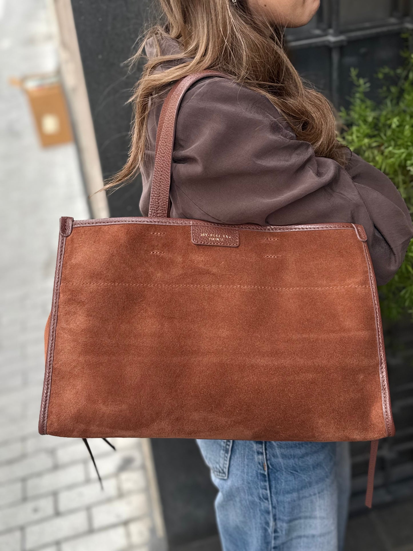 My Best Bag DIVA SUEDE BRUCIATO