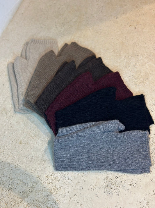 Muffole in misto cashmere