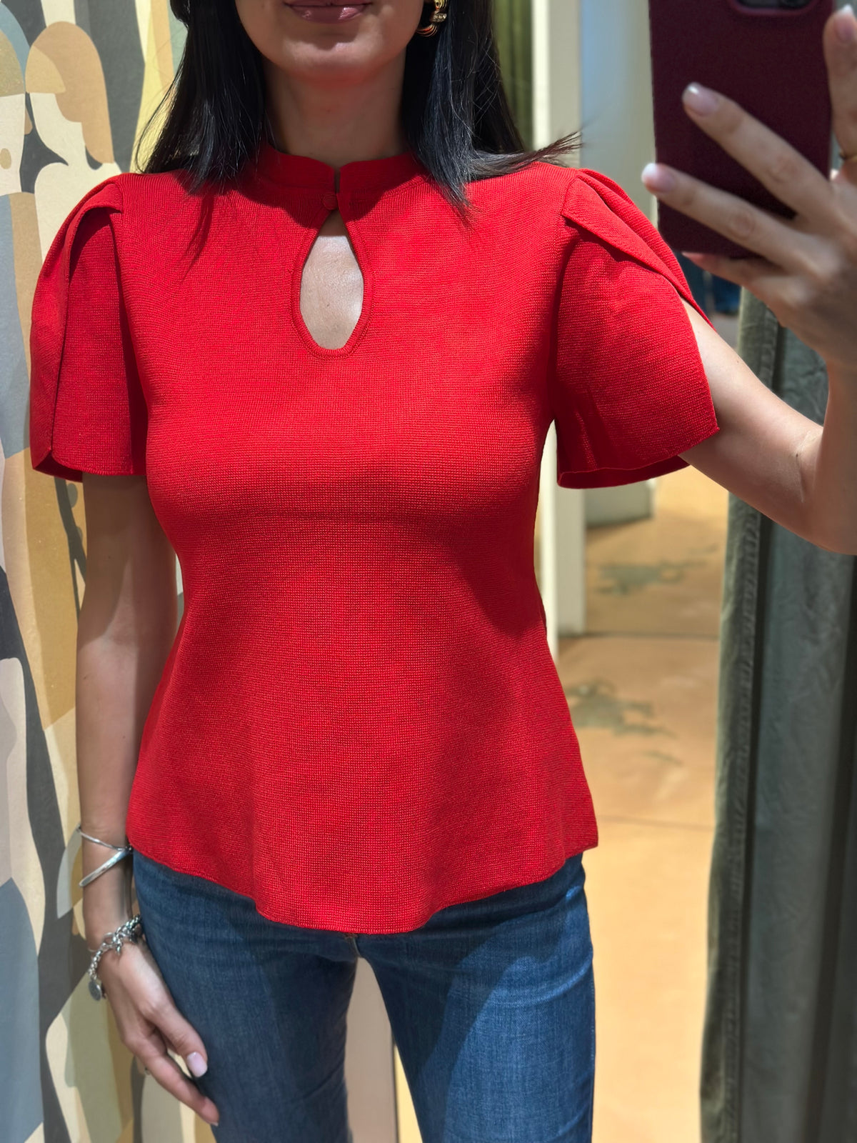 Maglia FRANCY Rossa e Nera
