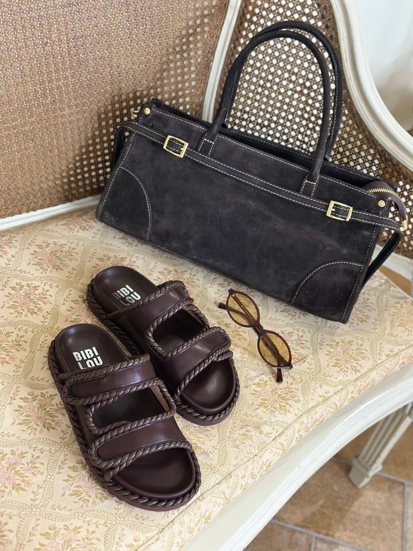 Bibi Lou CIABATTA PU UPPER MORO