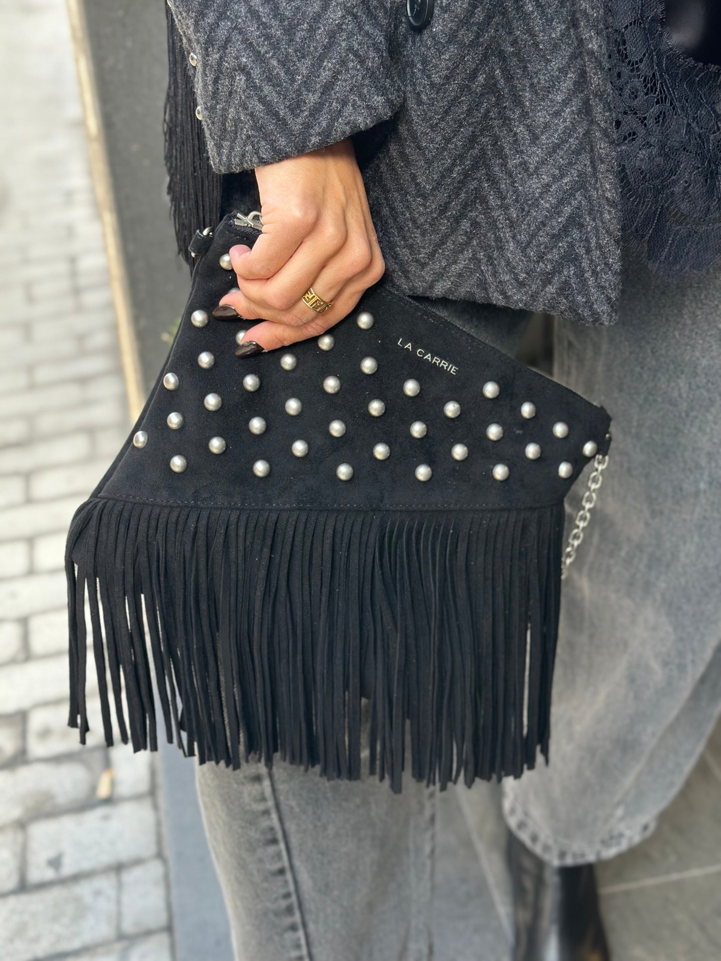 La Carrie POCHETTE NIGHT EDITION BLACK