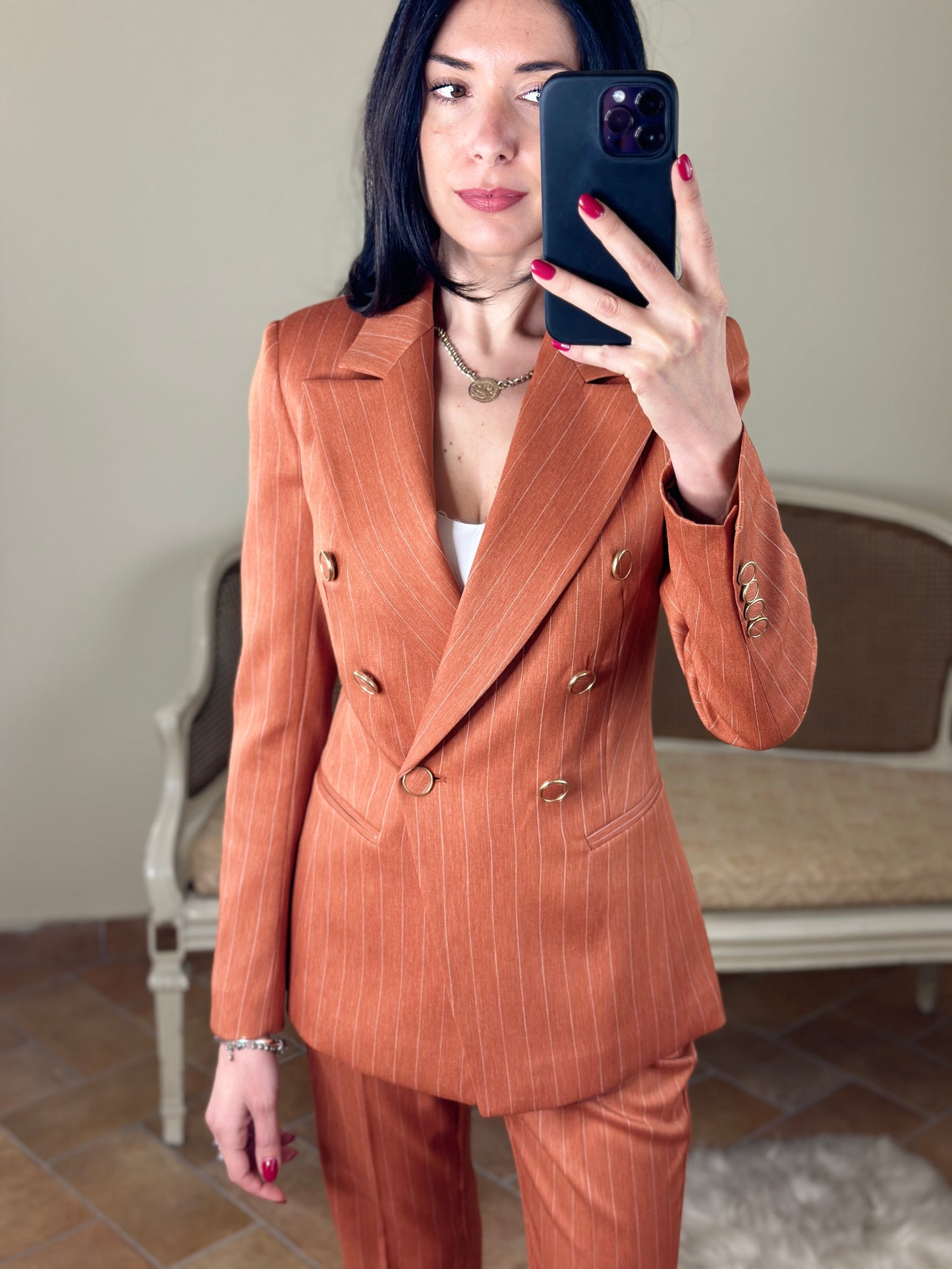 Silence Limited blazer Pinstripe