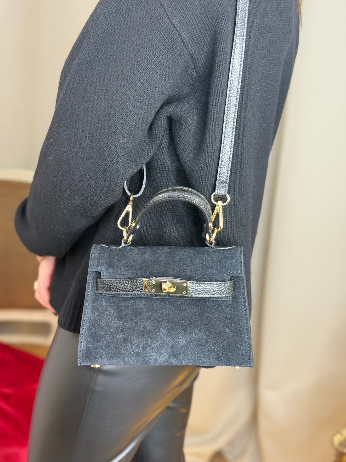 Borsa scamosciata KYLIE