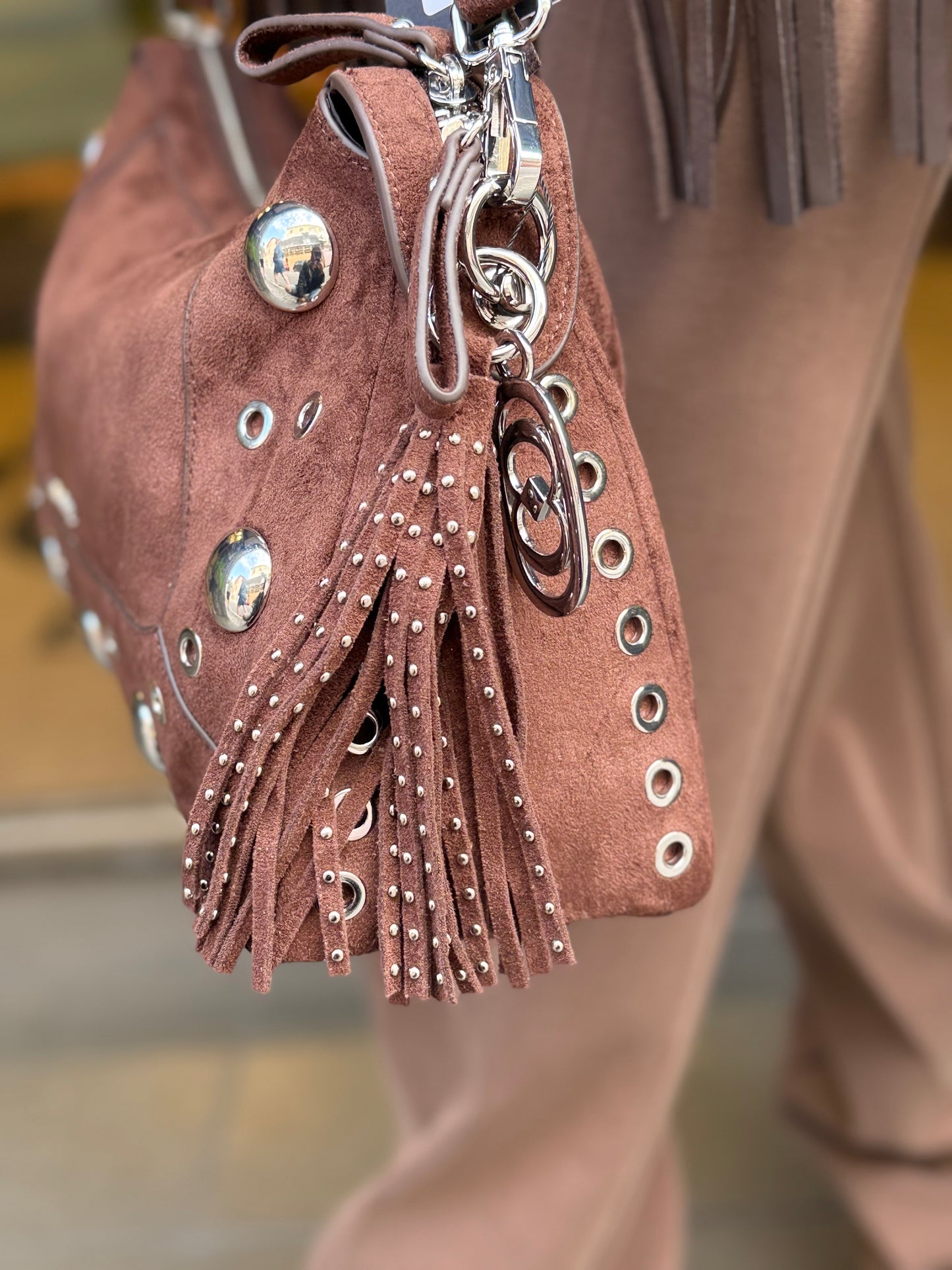 La Carrie ETHNIC SHOPPER SUEDE