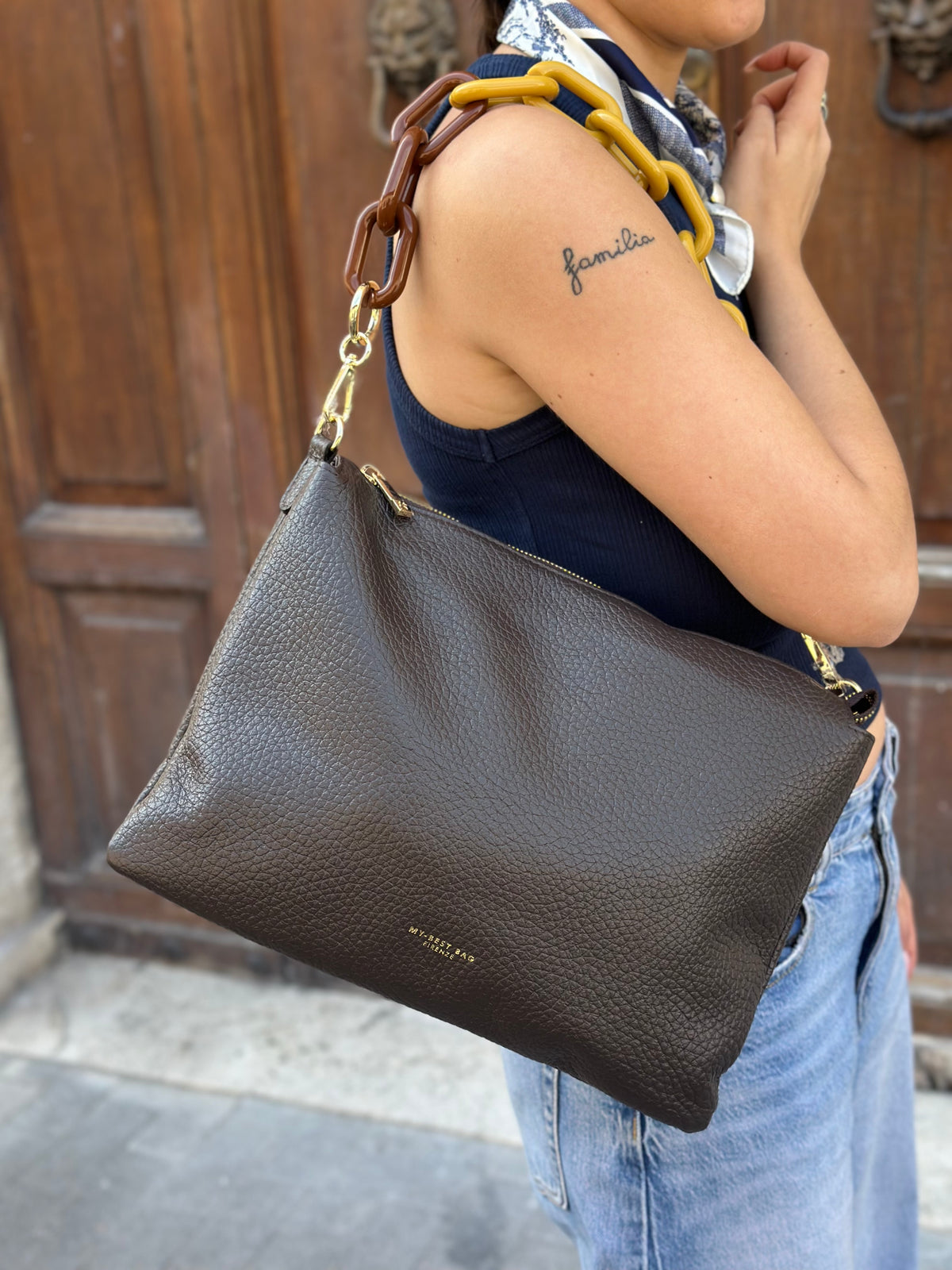 My best Bag Reflex macro dollaro DARK BROWN