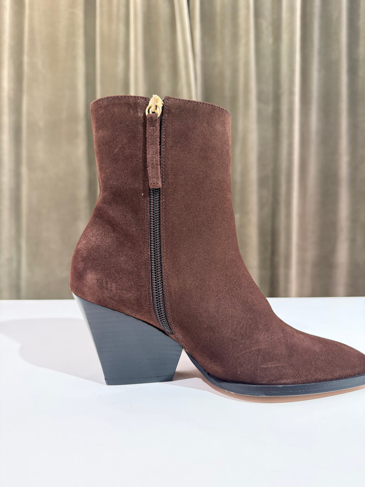 Angel Alarcon MIRETTE cow suede BROWN