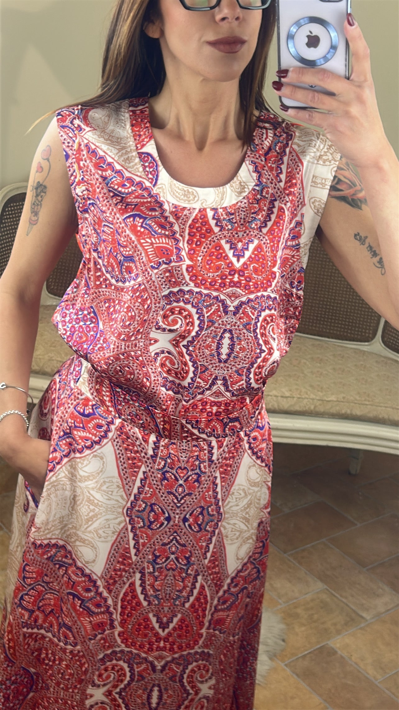 Anonyme Top WONDER TOP cherry