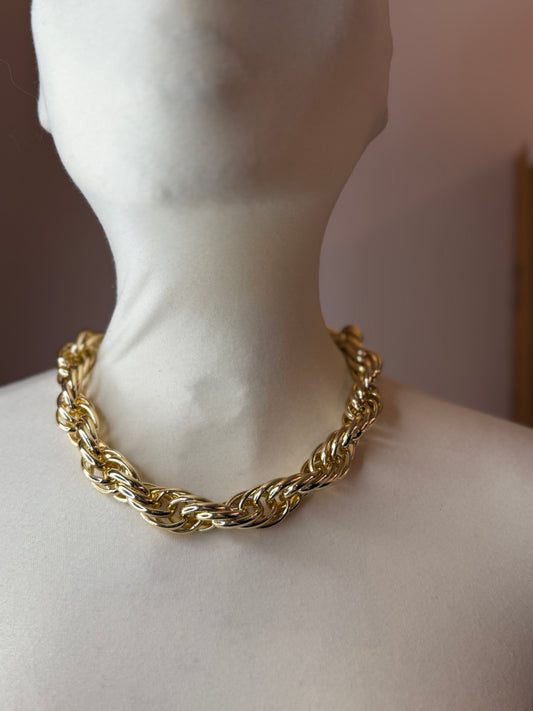 Collana ORO multi intreccio