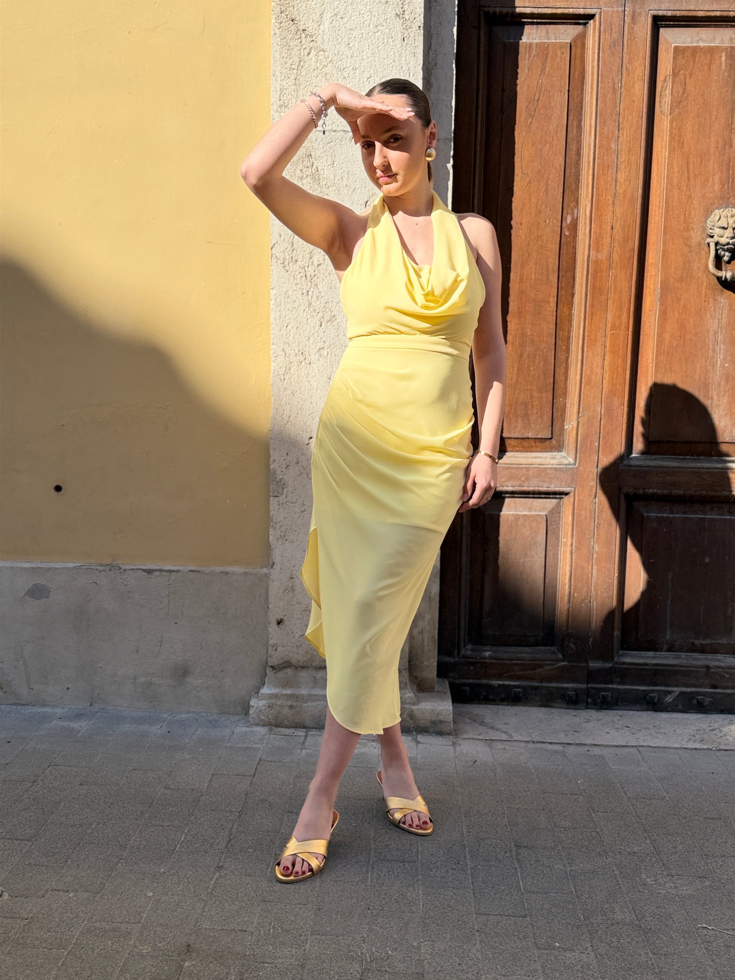 Silence Limited ISABEA DRESS LEMON