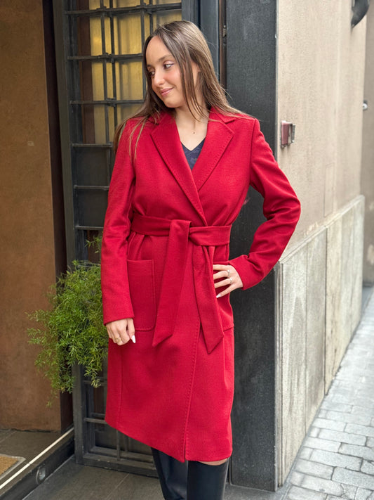 Chiarulli Cappotto FLAVIA rosso