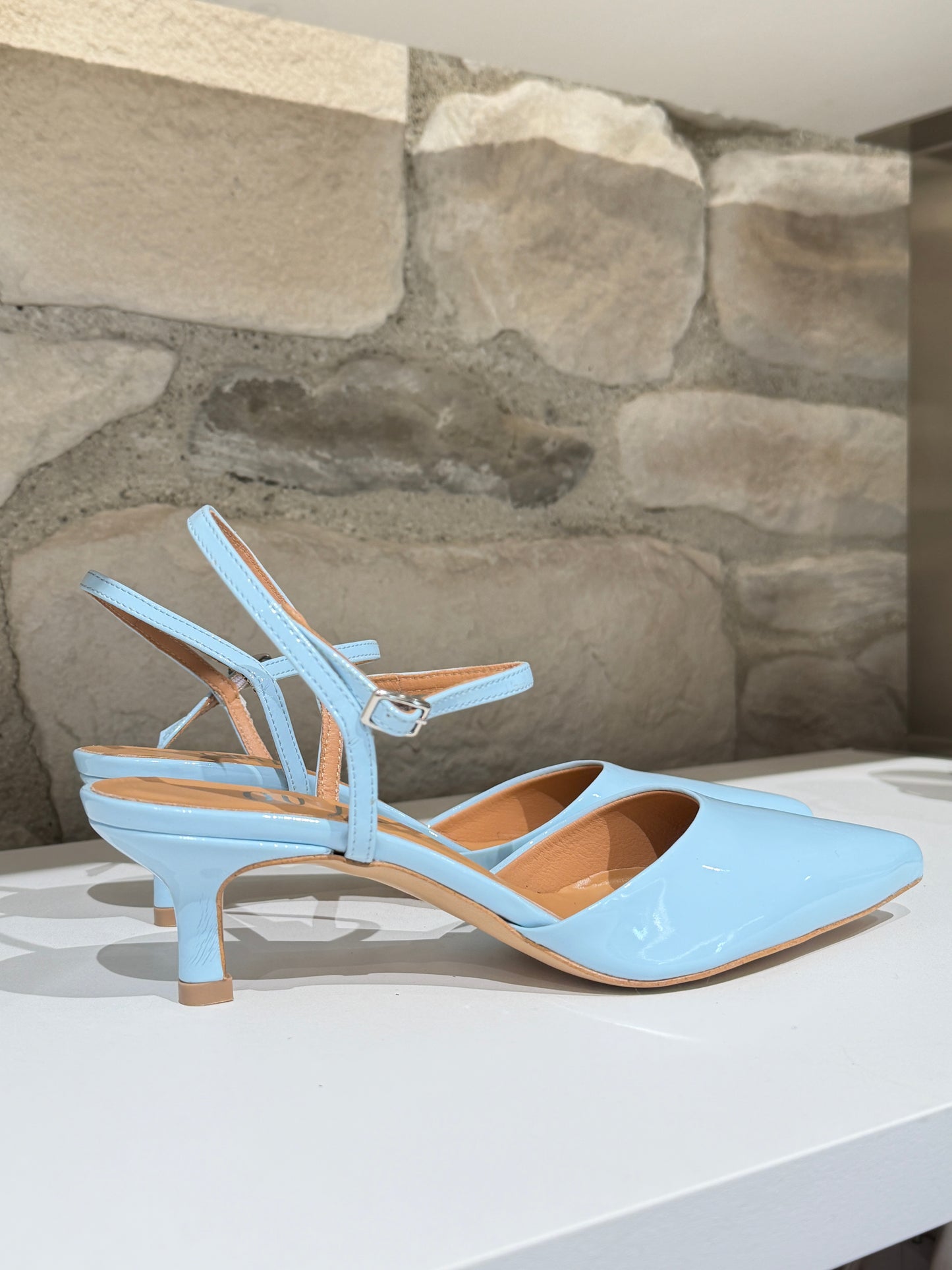 Ovyè Slingback Celeste