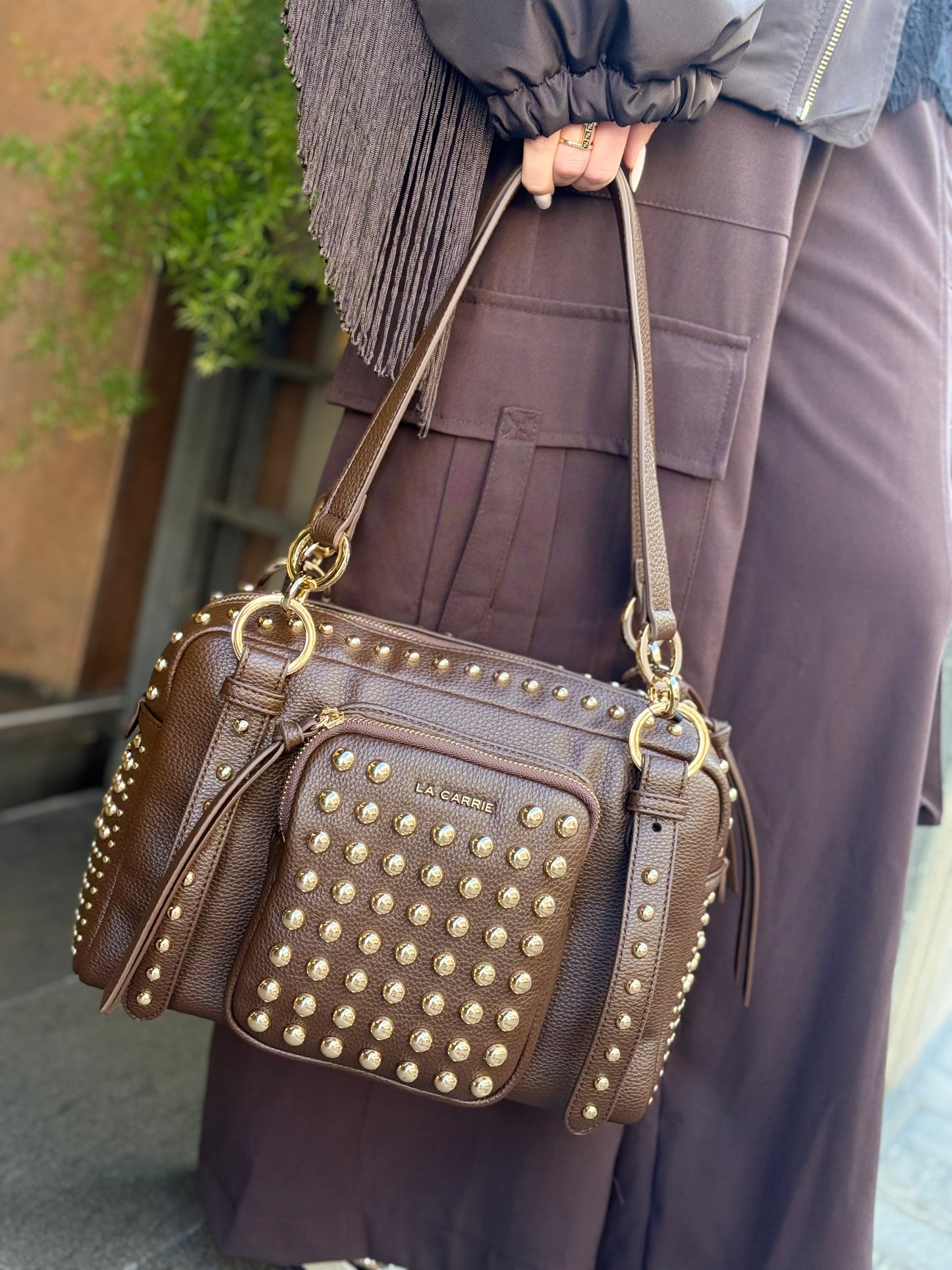 La Carrie Borsa PLANETS BROWN