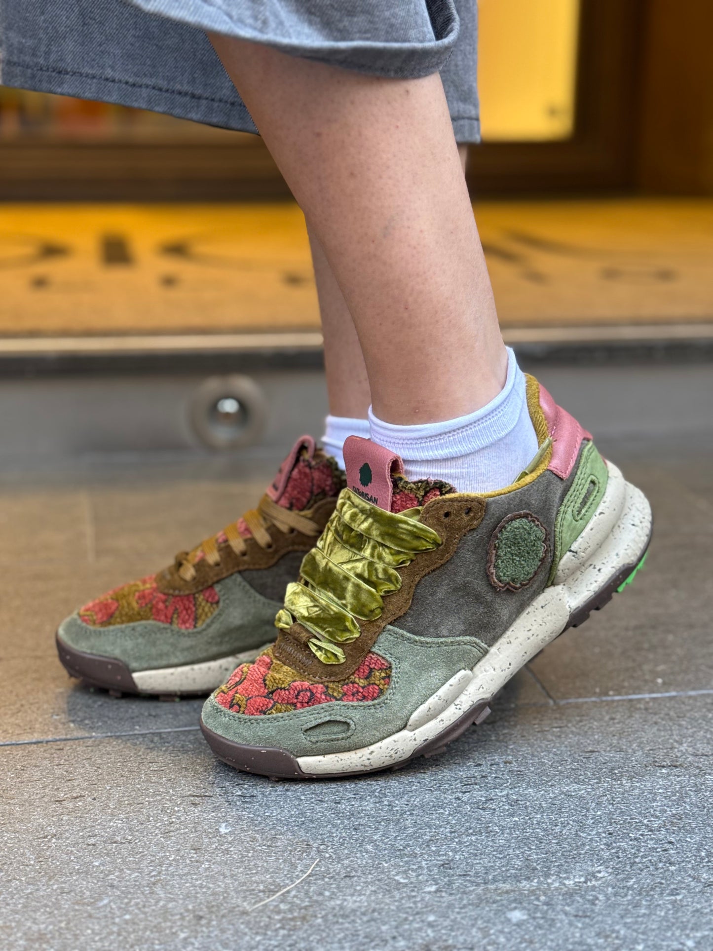 Satorisan CHACRONA SUEDE Kilimangiaro Green