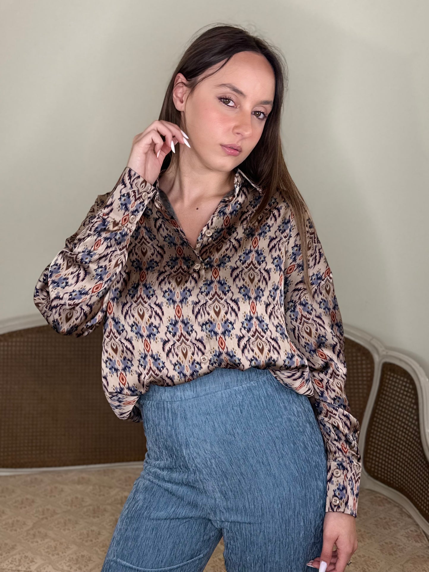 Anonyme Camicia CAROLINE SHIRT multicolor