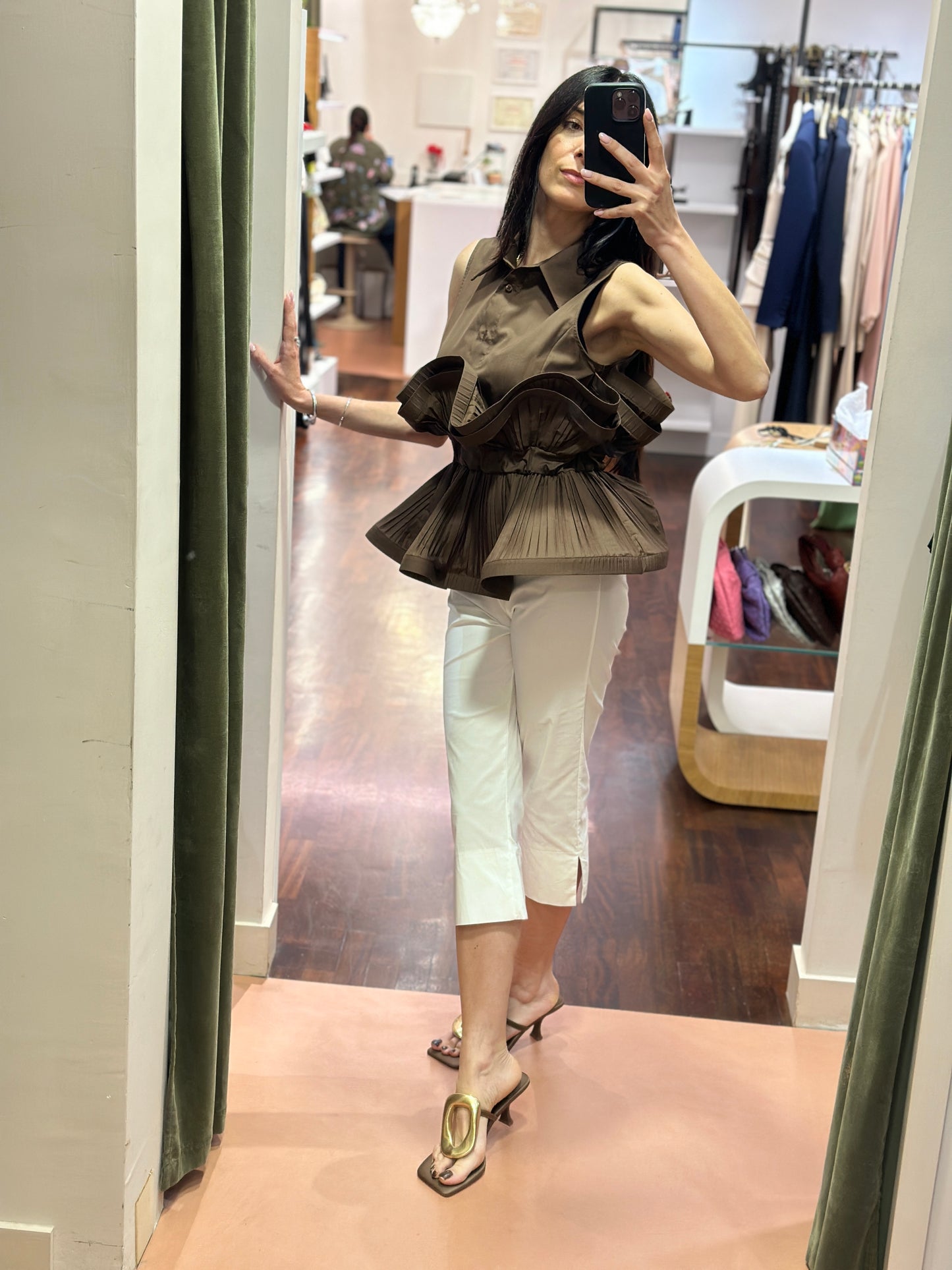 UNI mè pantalone pinocchietto