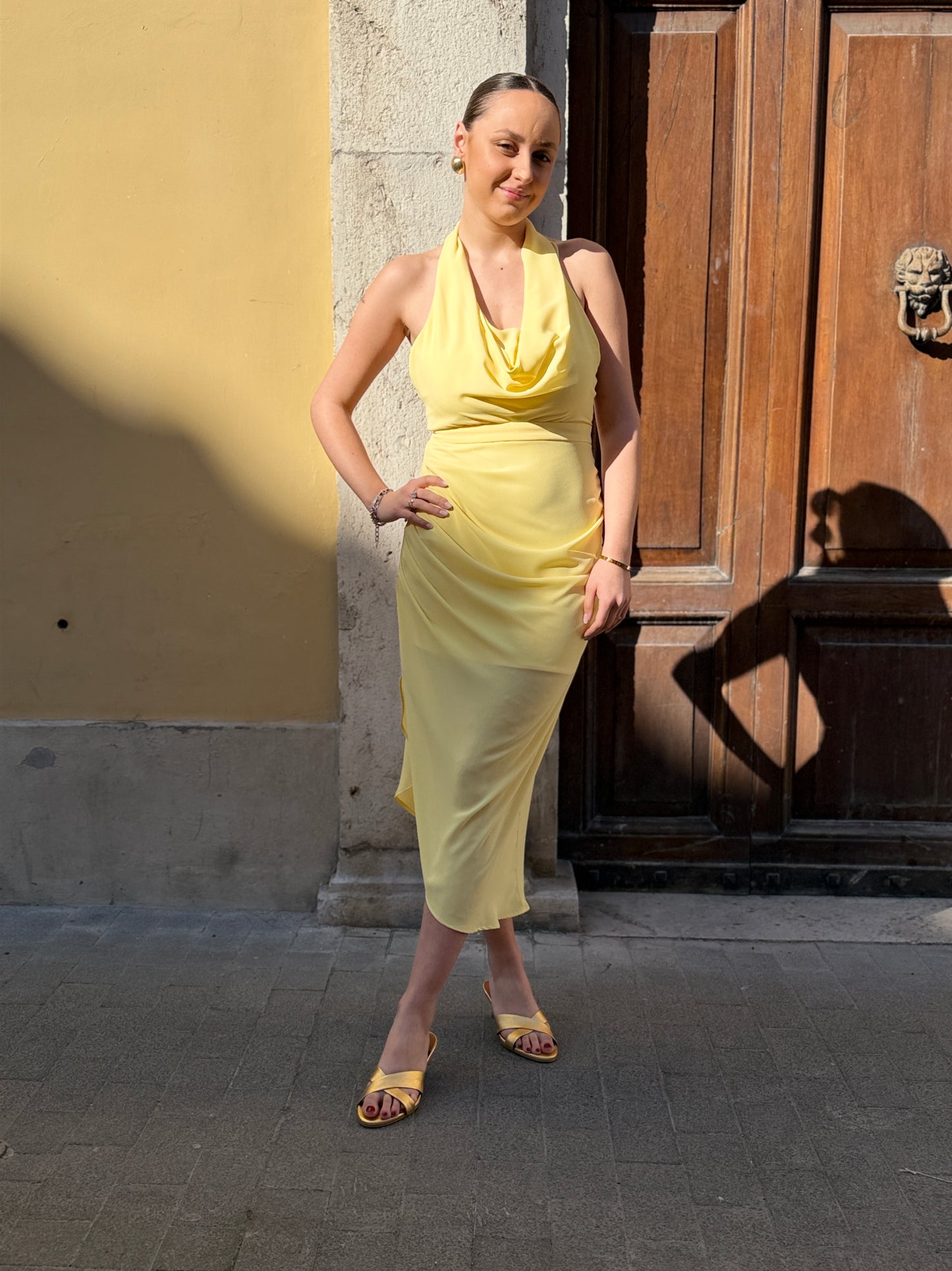Silence Limited ISABEA DRESS LEMON