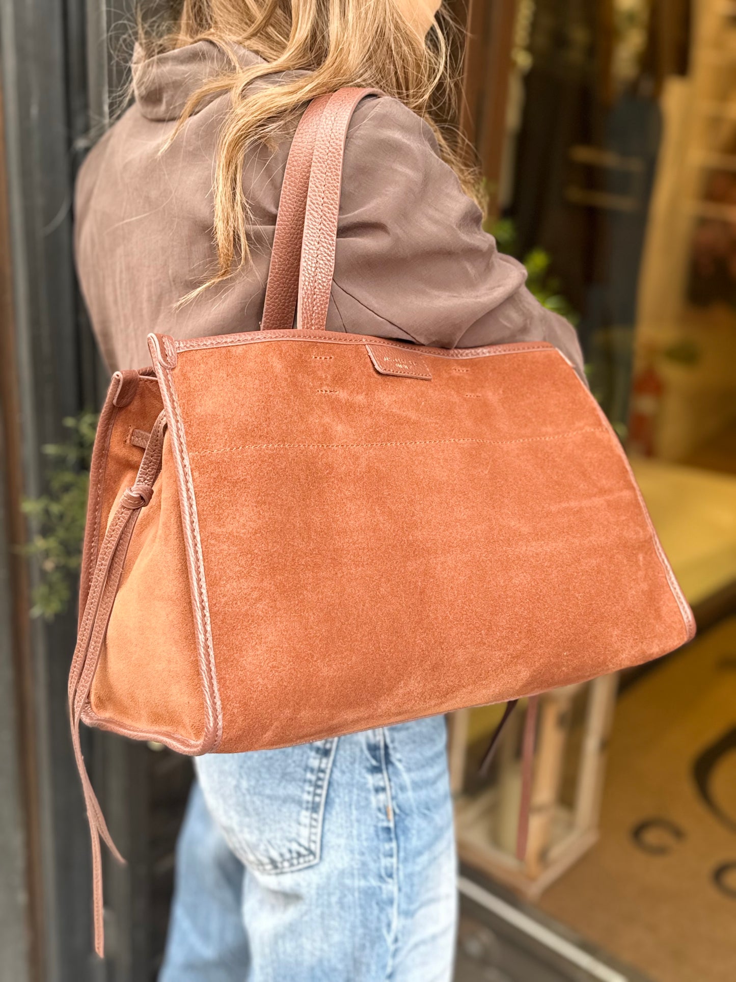 My Best Bag DIVA SUEDE BRUCIATO