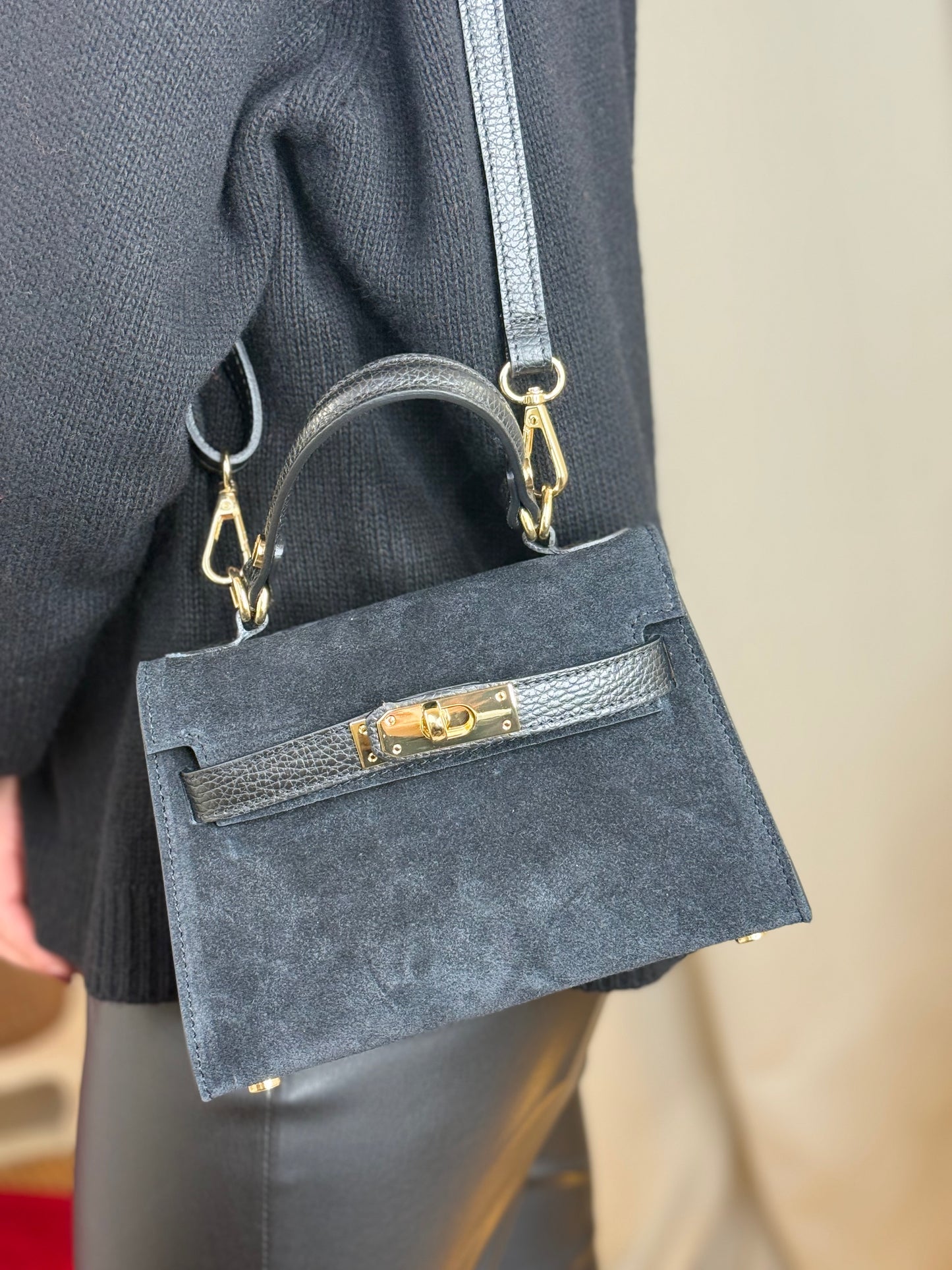 Borsa scamosciata KYLIE