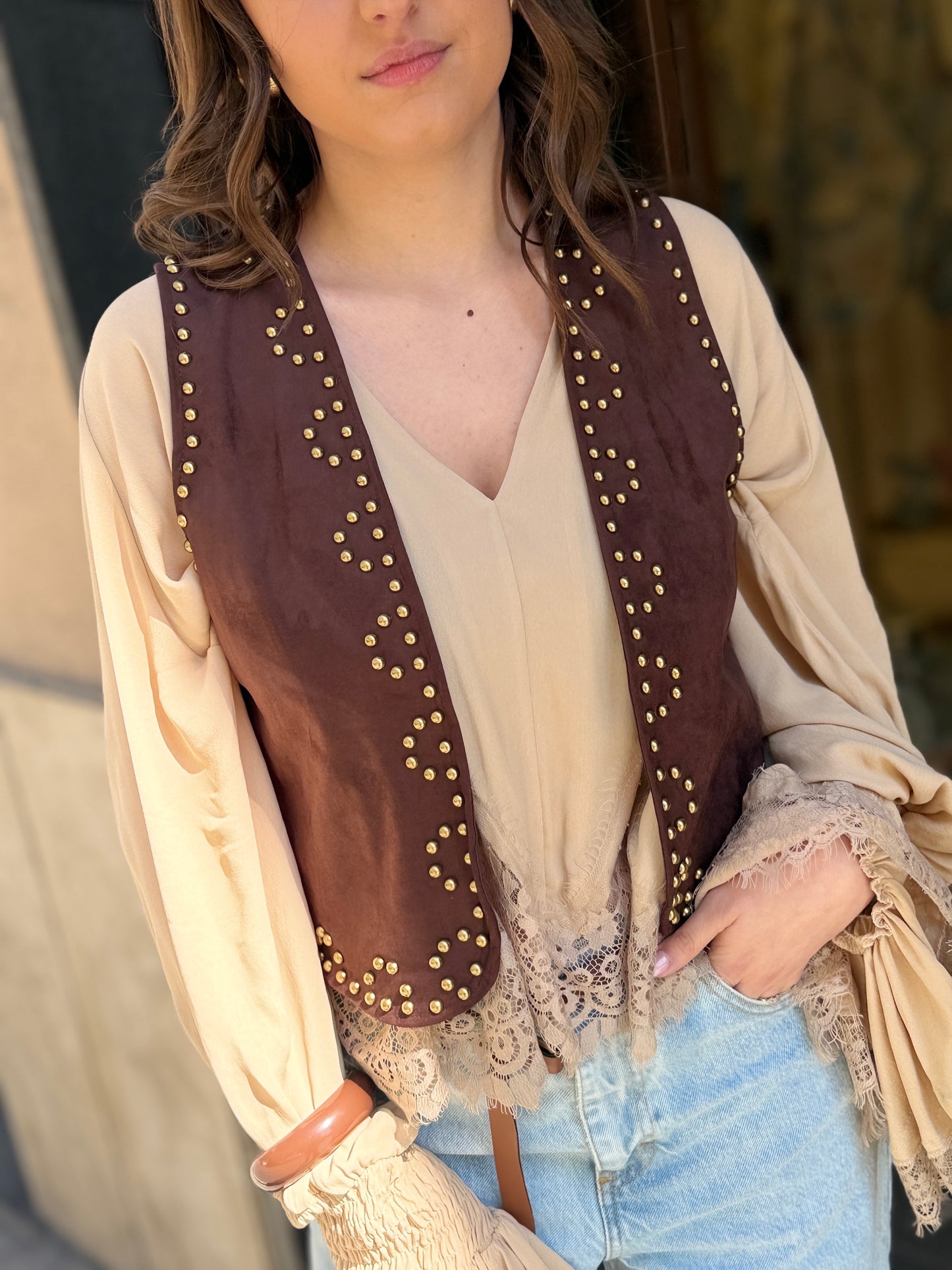 Haveone gilet  BOHO COFEE