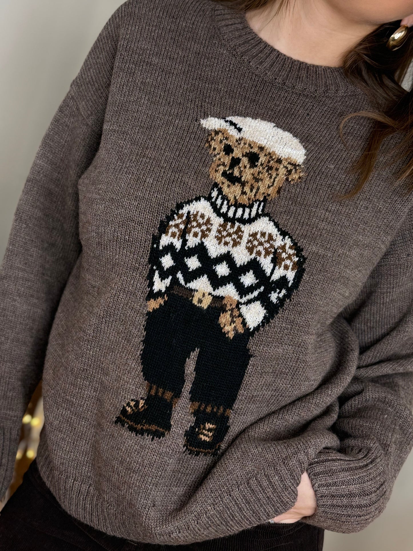 Tensione in Maglia TEDDY TAUPE