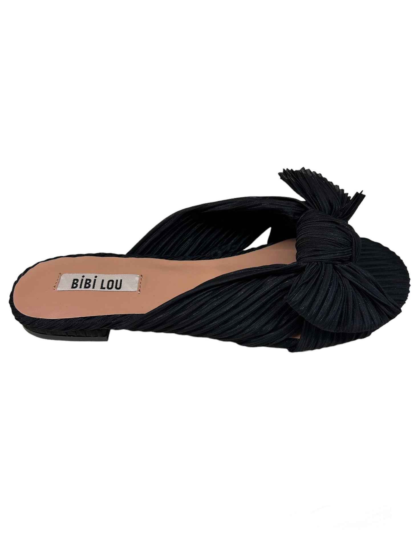 Bibi Lou-Sandali flat con fiocco var. nero