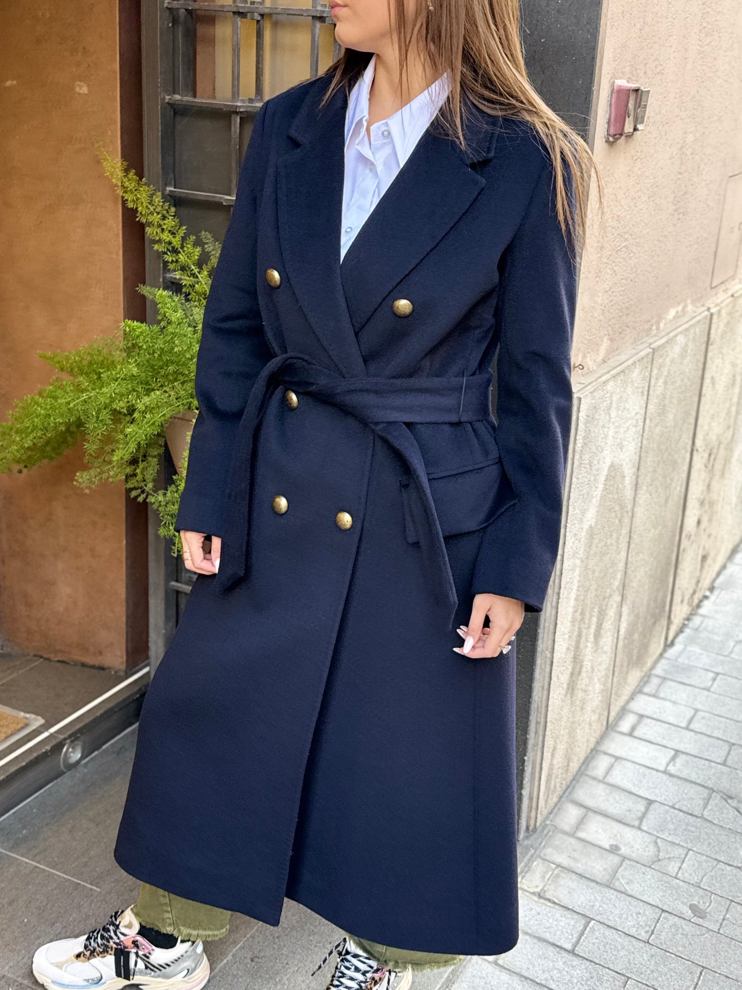 Chiarulli cappotto ORIANA blu