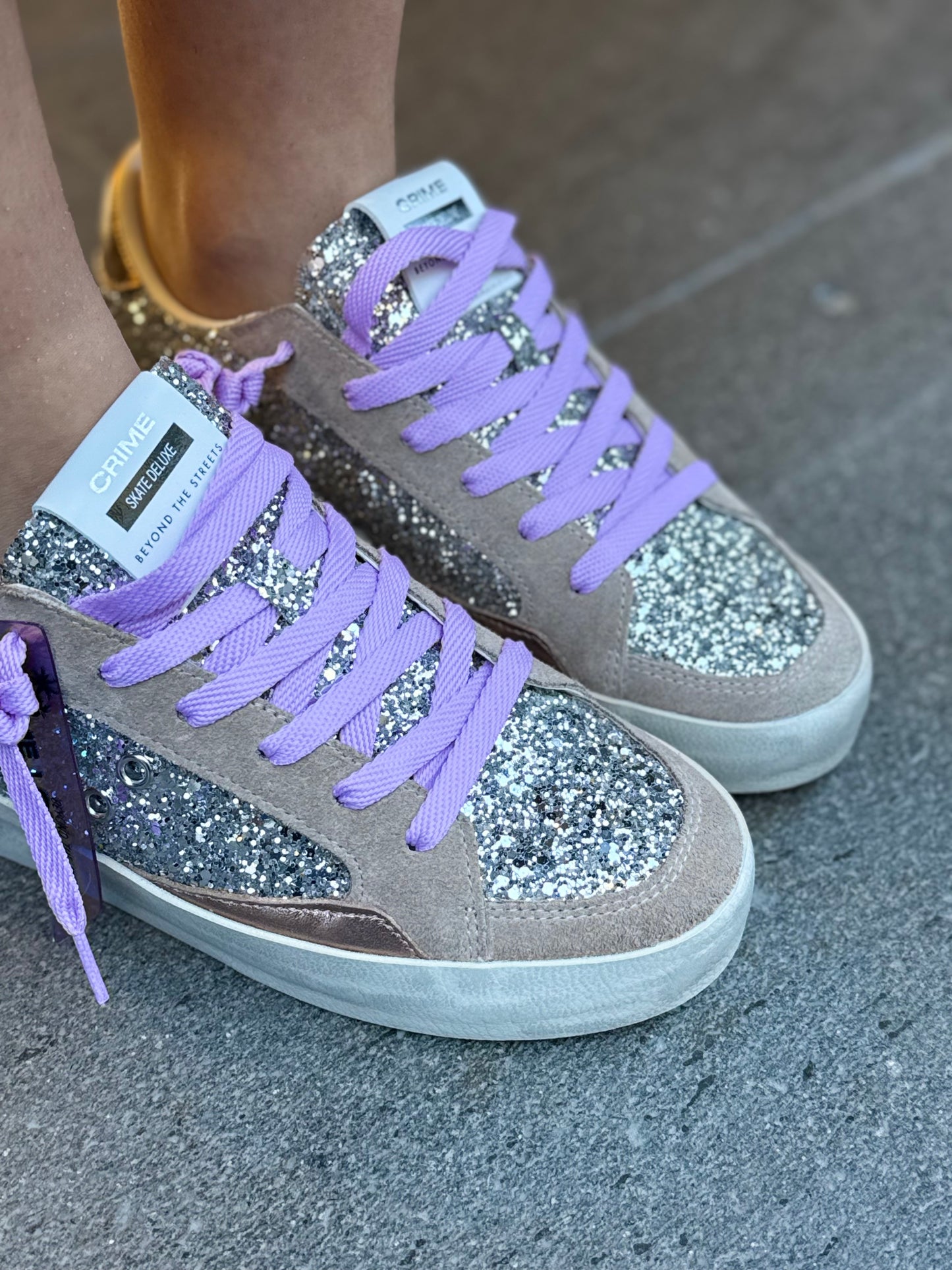 Crime London SK8 DELUXE SILVER