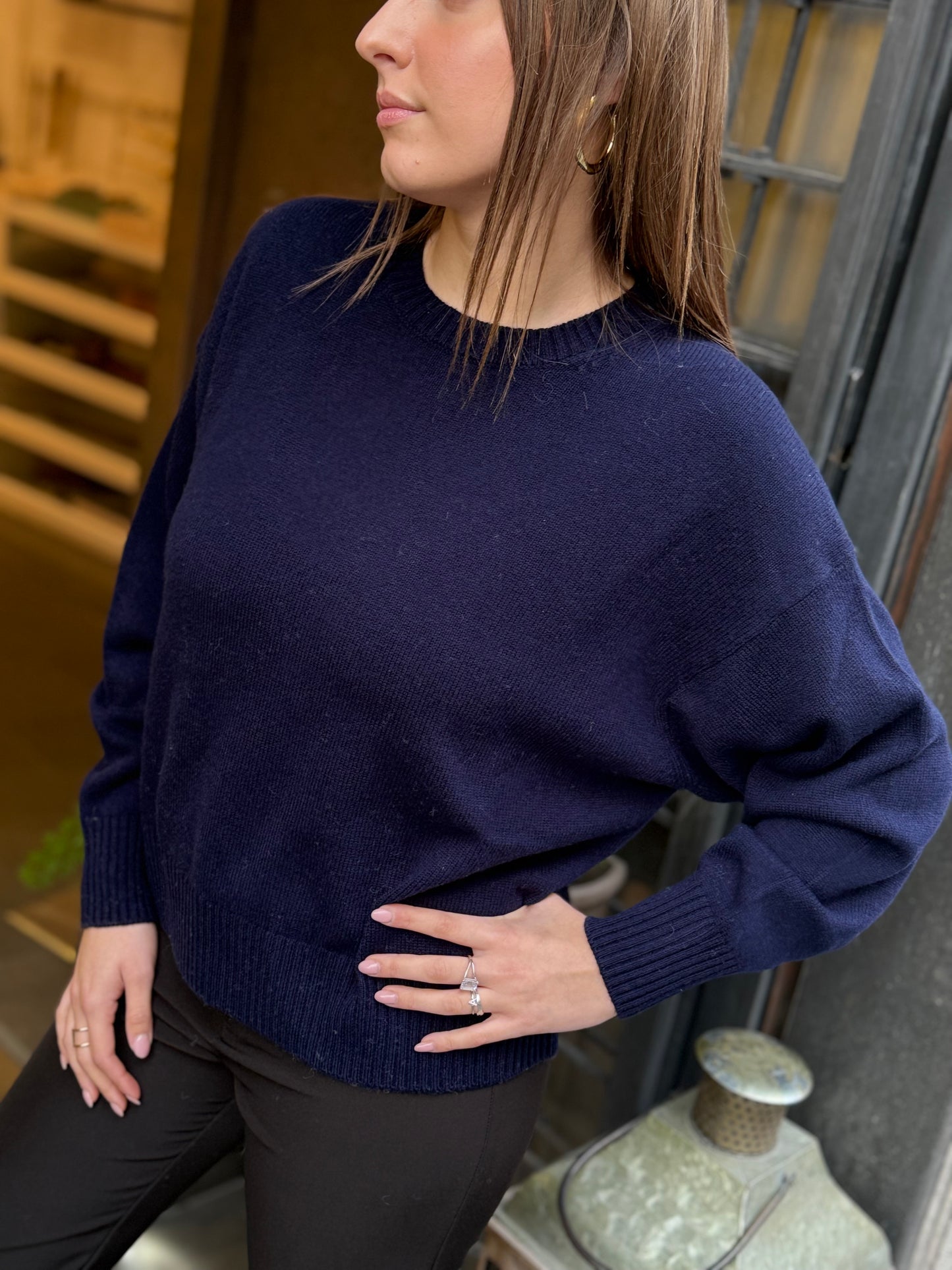 Tensione In Maglione girocollo BLU