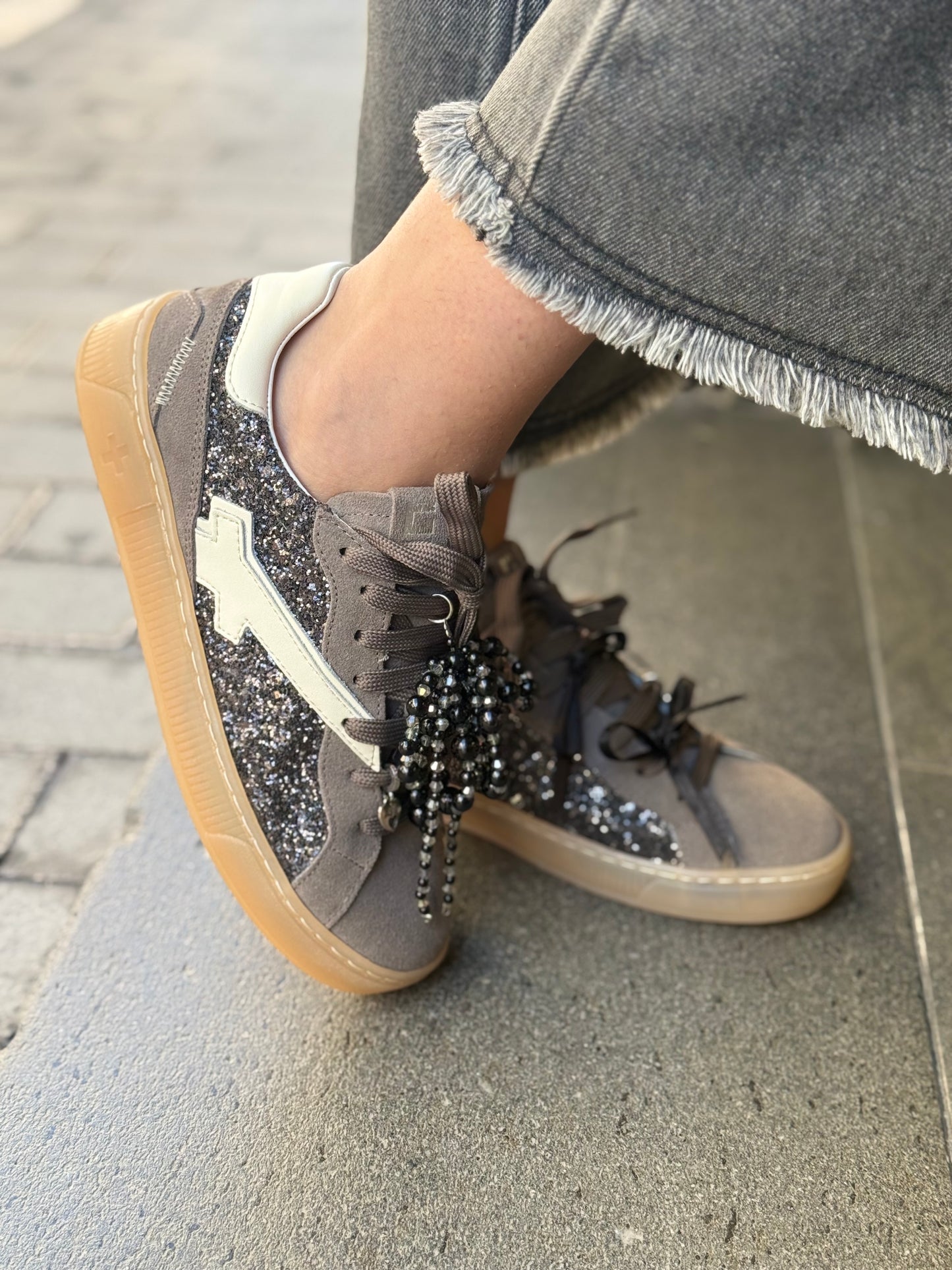 Gio+ COMBI GLITTER GREY