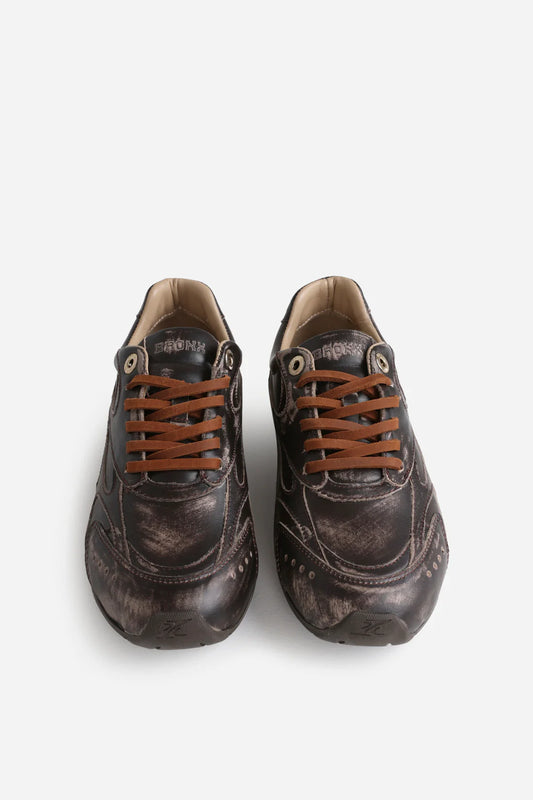 BRONX Myr-aa Sneakers chocolate/ blush