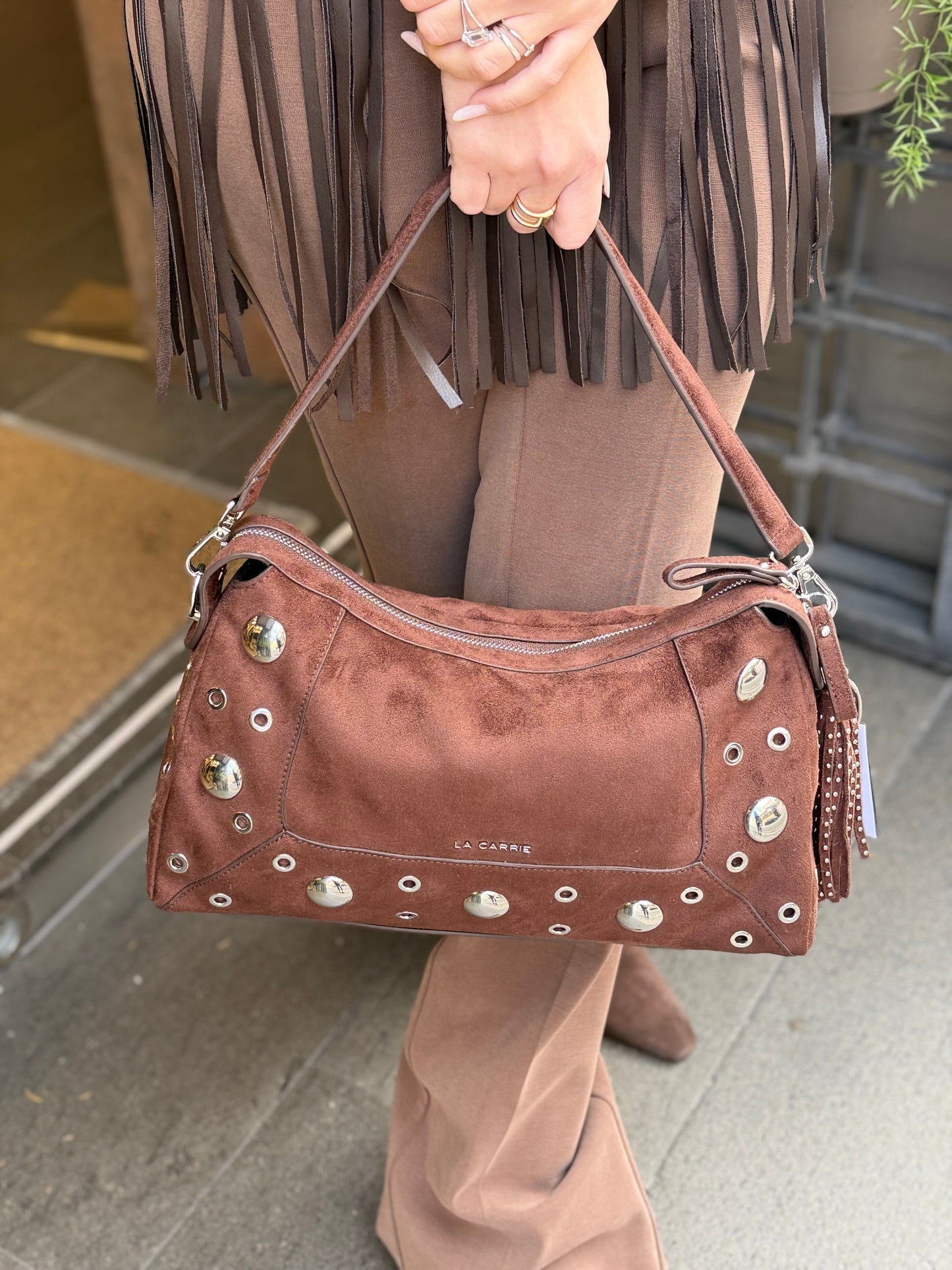 La Carrie ETHNIC SHOPPER SUEDE