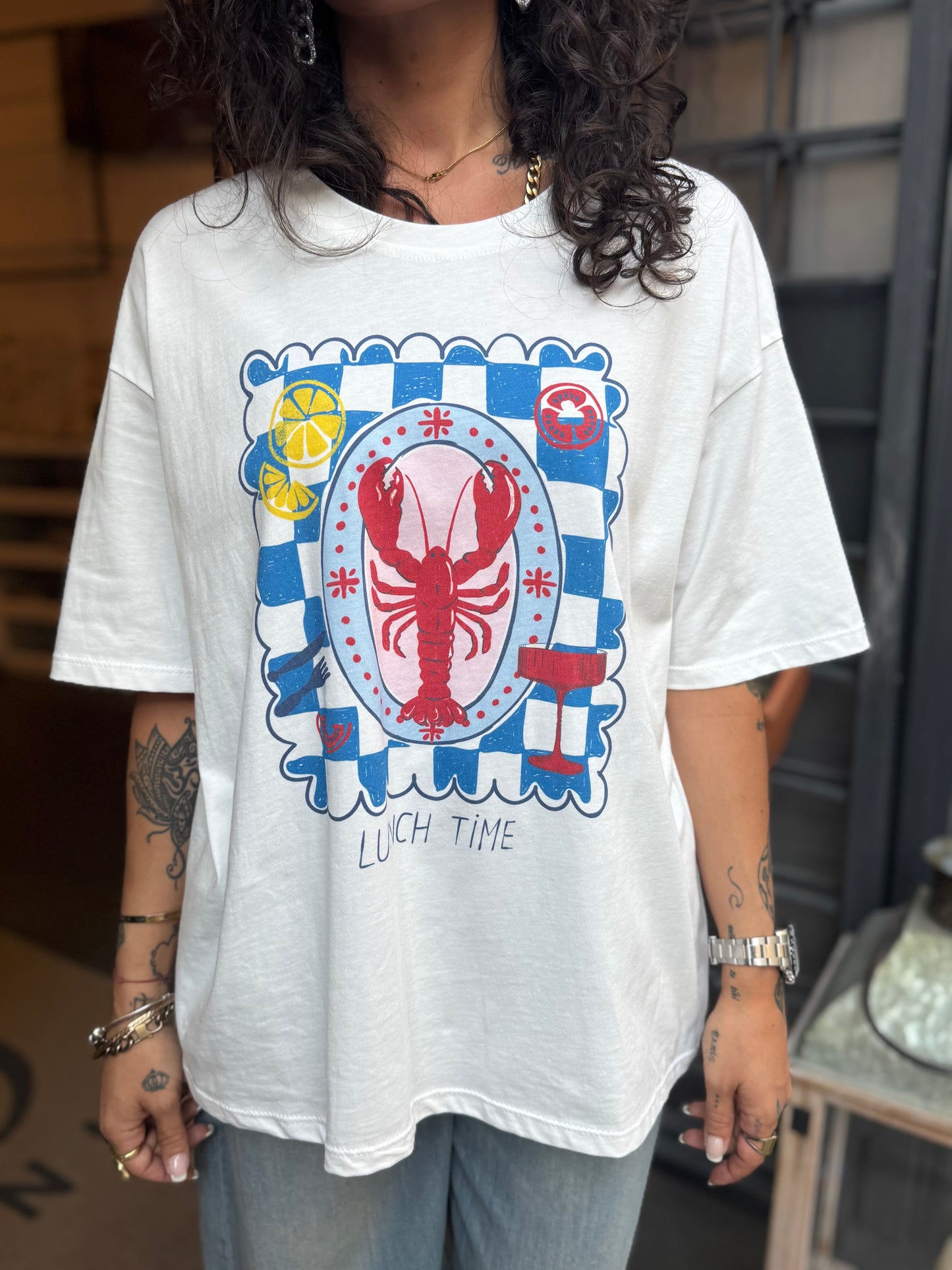 T-shirt " LUNCH TIME"