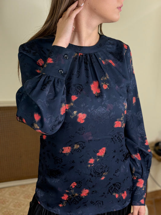 Anonyme Blusa BRIAT TOP blue