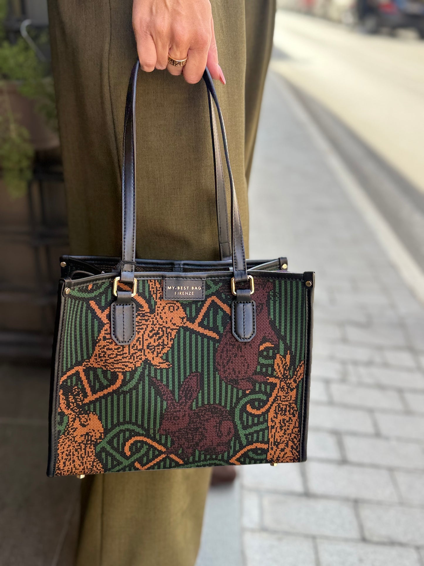 My Best Bag  ATENA WONDERLAND RABBIT MEDIUM