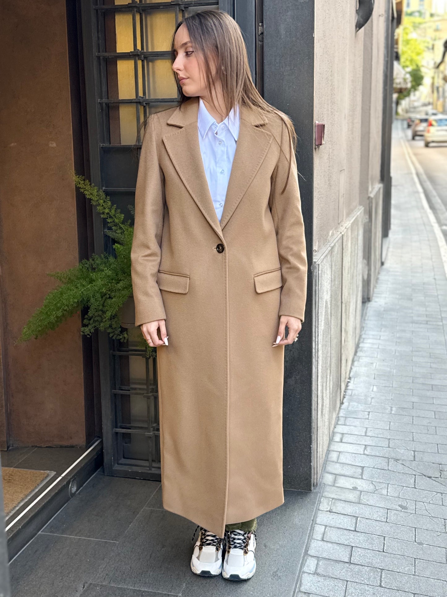 Chiarulli Cappotto EOS taupe