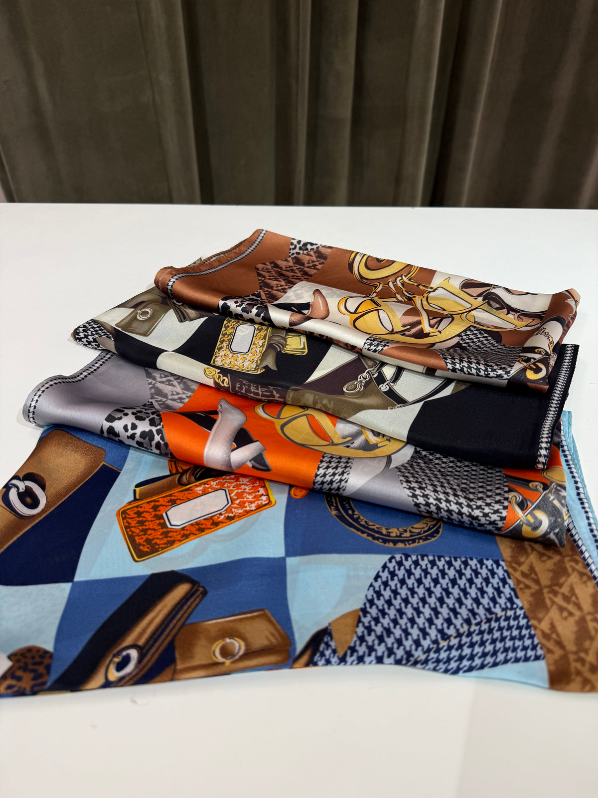 Foulard misto seta GLAM (disponibili in più varianti colore )