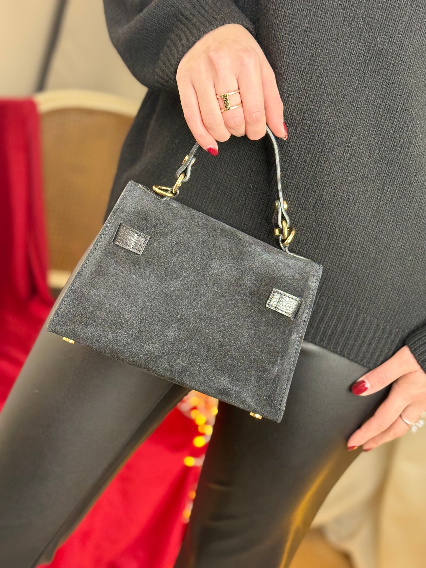 Borsa scamosciata KYLIE