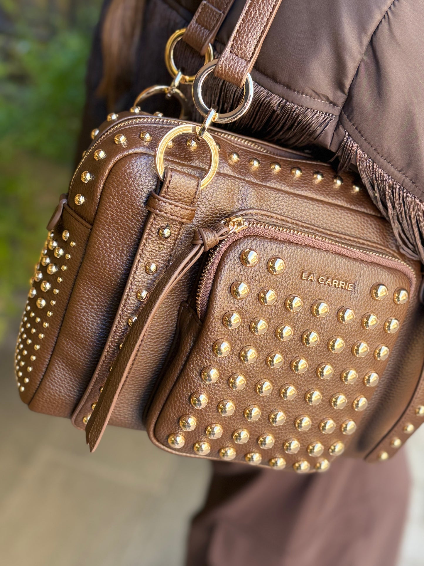 La Carrie Borsa PLANETS BROWN