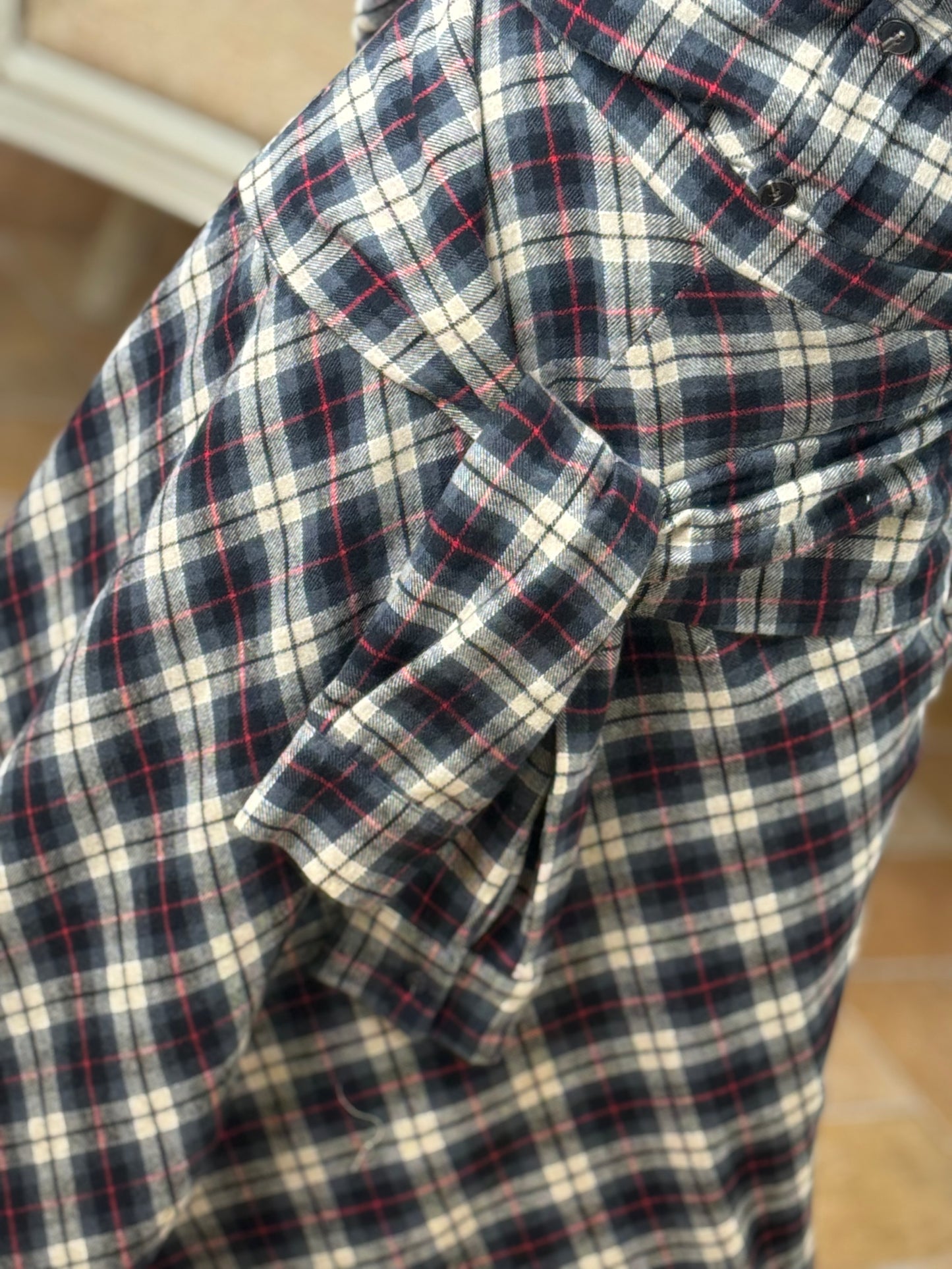 Tensione In Gonna tartan GRIGIO/ROSSO